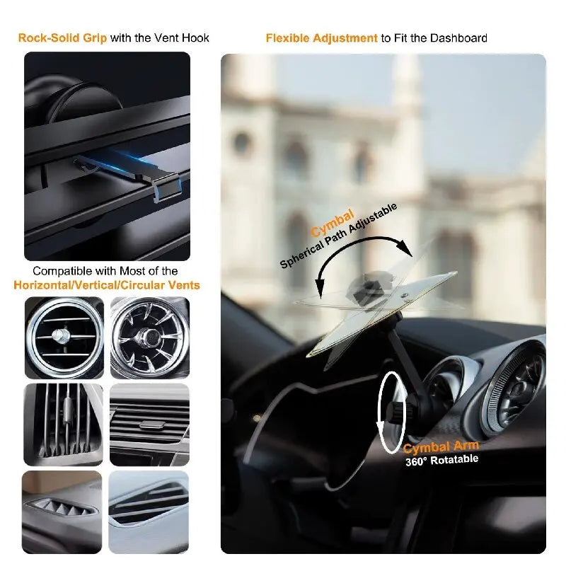 Mini Platillo Musical Toy para Auto