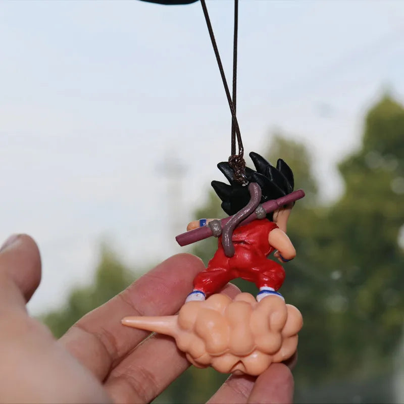 Car Pendant Decoration Anime Son-Goku Torankusu Swing Fragrance Hanging Automotive Interior Rearview Mirror Accessories Voiture