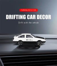 Drift race car ornaments dashboard model sway swing turn cool fun sports racing interior accessories decor items decorations men