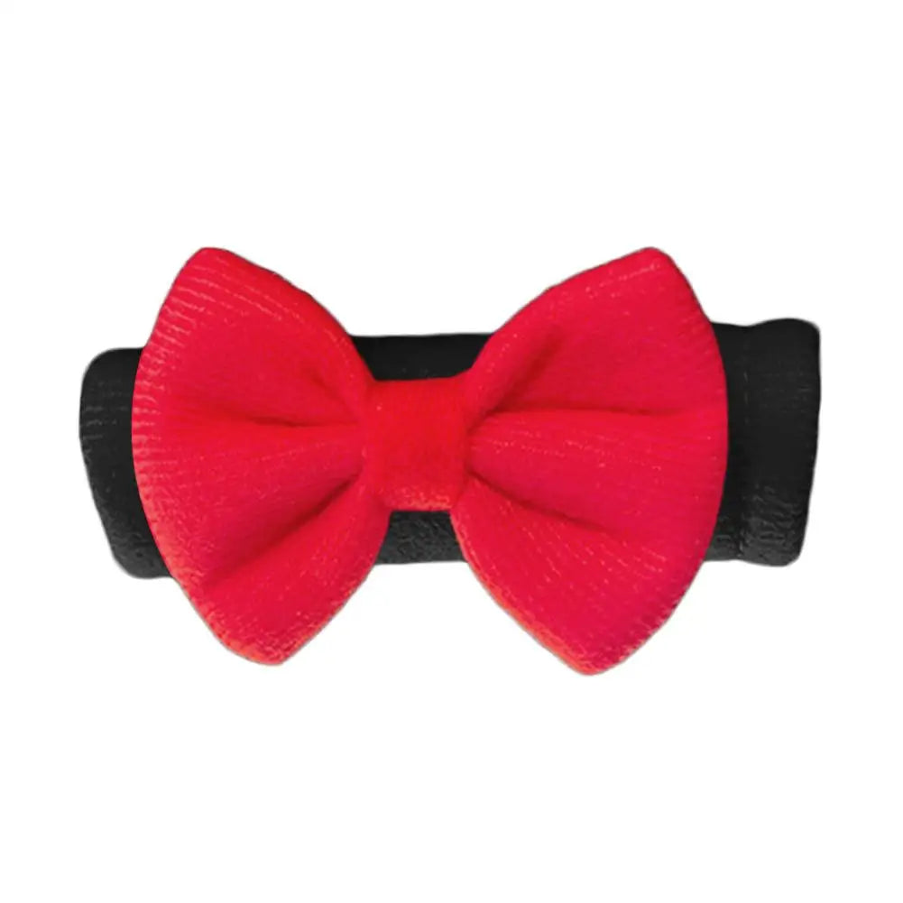 Cute Bowknot Car Roof Handle Cover Auto Interior Handrail Protector Decor Cover Universal Vehicle Accessories