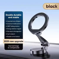 Strong Magnetic Cell Phone Holder Car 360° Swivel Adjustable Back Sticker Holder Magsafe for IPhone 15 Samsung Xiaomi Universal