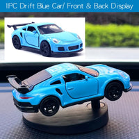 Drift race car ornaments dashboard model sway swing turn cool fun sports racing interior accessories decor items decorations men