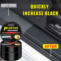 Restaurador de Plásticos para Auto – Efecto Negro Brillante