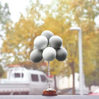 Cute Cat Car Parking Number Plate Temporary Emergency Contact Sign Adorable Automotive Interior Decor for Women Vehicle Accessor