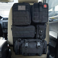 Car Backseat Hanging Bag, Tactical Accessory Organizer, Self-Driving Hunting Outdoor Storage Bag Classified Storage Bag