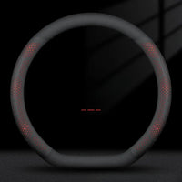 O/D Type Nappa Leather Car Steering Wheel Cover Universal Steering Wheel Cover Steering Wheel Accessories Anti Slip Handle Cover