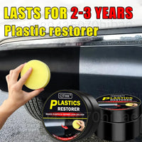 Restaurador de Plásticos para Auto – Efecto Negro Brillante