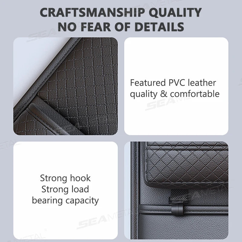 Organizador Premium para Respaldo de Auto