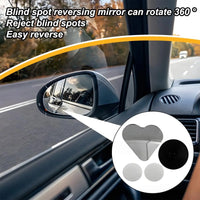 Espejo Punto Ciego Corazón para Auto – Adhesivo Universal