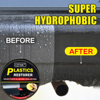 Restaurador de Plásticos para Auto – Efecto Negro Brillante