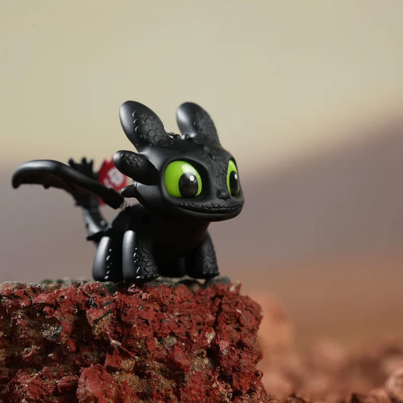 Potdemiel  Cartoon Dragon Glow Pendant Toothless Plush Glowing Keychain Pendant Cartoon Ornament Backpack Charm Gift For Fans