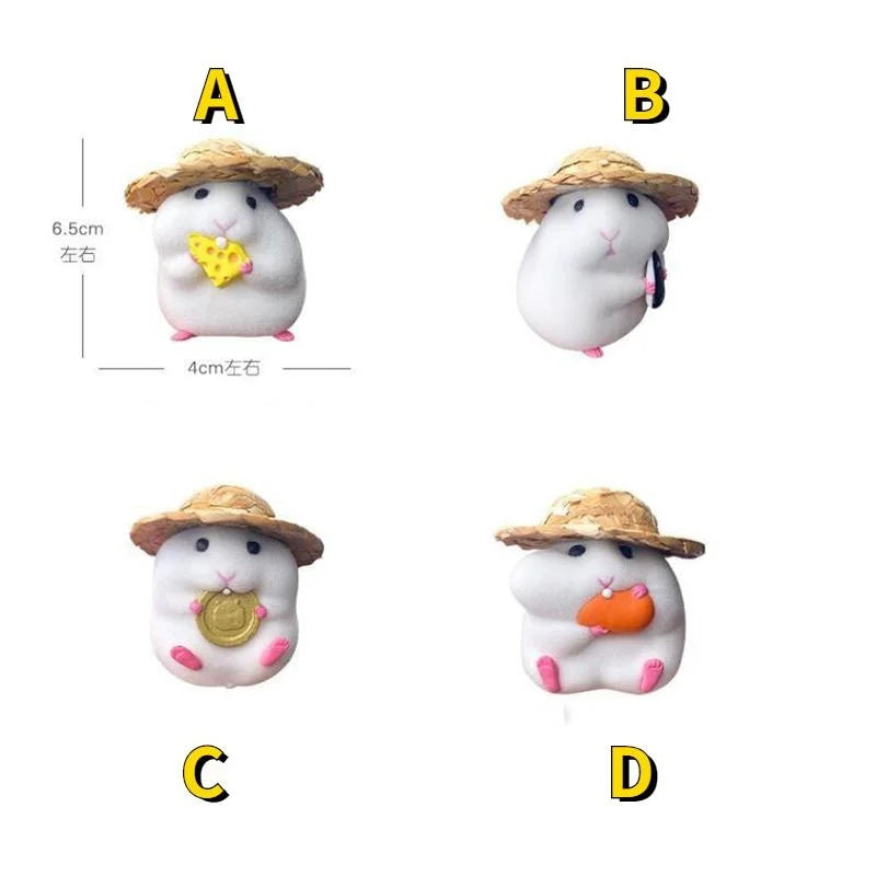 Hamster Car Accessories New Console Cute Doll Car Interior Pendant Car Decoration  Cool Car Decoration
