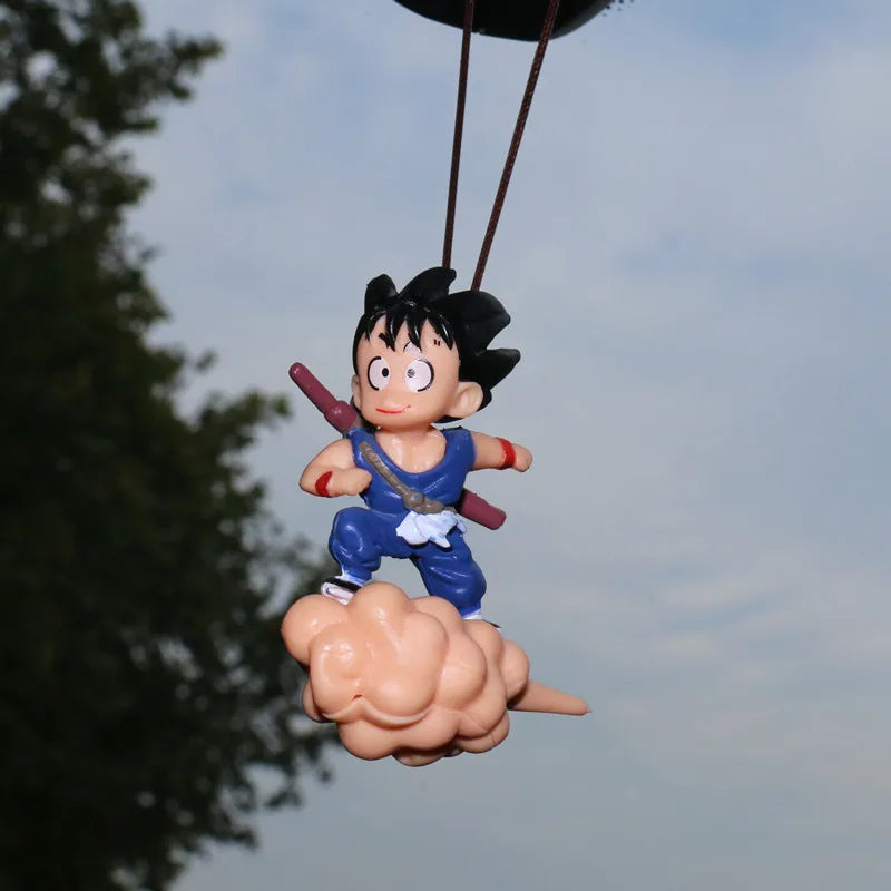 Car Pendant Decoration Anime Son-Goku Torankusu Swing Fragrance Hanging Automotive Interior Rearview Mirror Accessories Voiture