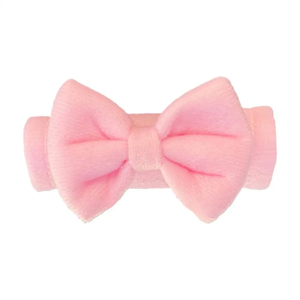 Cute Bowknot Car Roof Handle Cover Auto Interior Handrail Protector Decor Cover Universal Vehicle Accessories