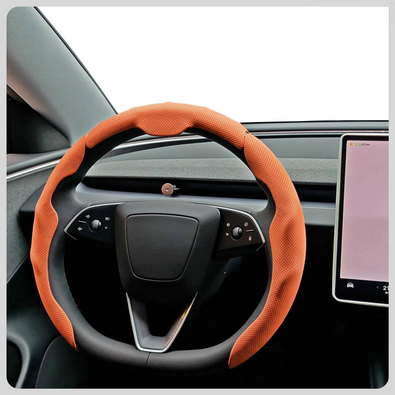 Funda de Volante Cuero Nappa – Antideslizante y Confortable