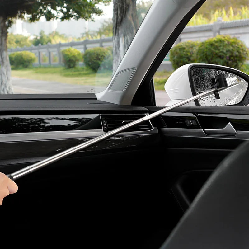 Limpiador Telescópico para Vidrios de Auto – Antiempañante