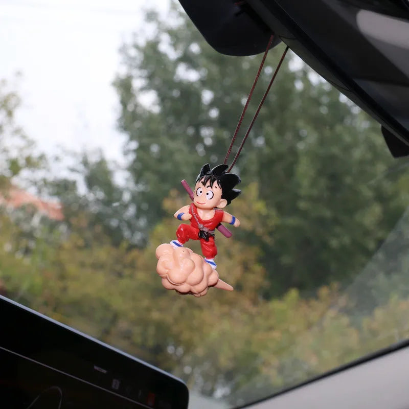 Car Pendant Decoration Anime Son-Goku Torankusu Swing Fragrance Hanging Automotive Interior Rearview Mirror Accessories Voiture
