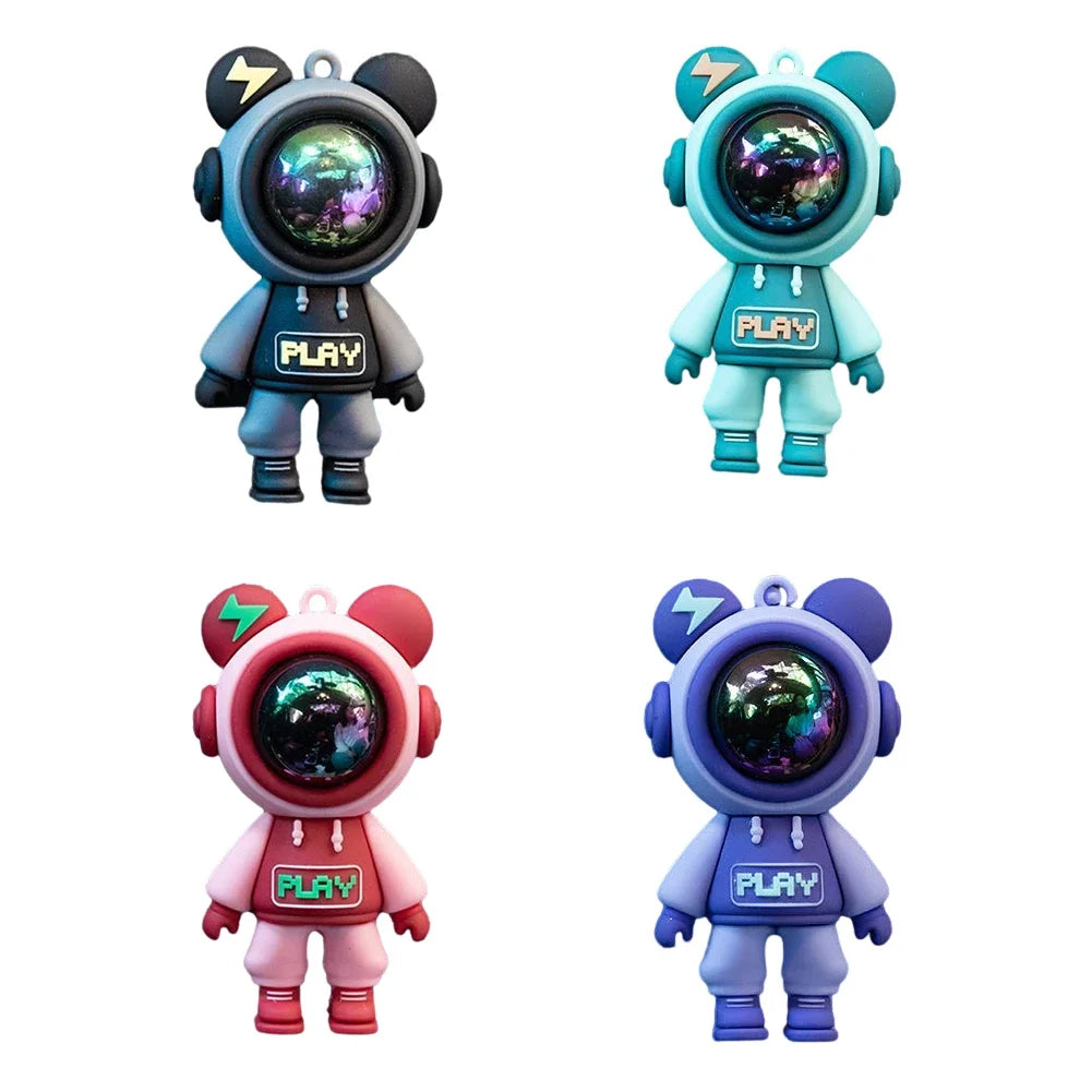 Car Air Outlet Perfume Clips Cartoon Astronaut Air-Conditioning Outlets Aromatherapy Clip Interior Accessories Air-Freshener