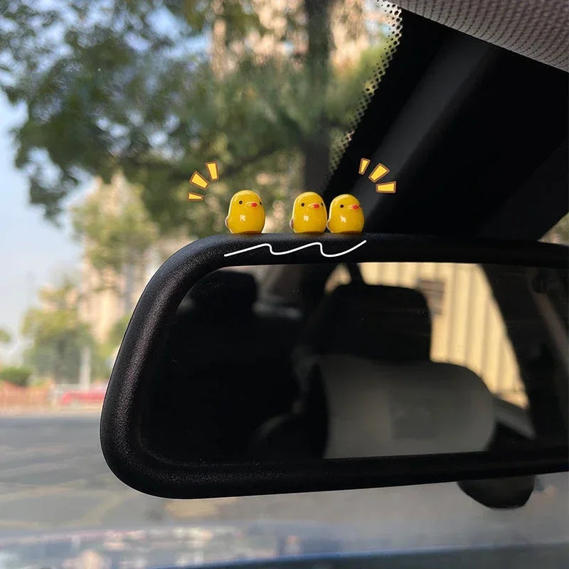 5/10/20PCS Cute Black Elf Car Interior Decoration Funny Auto Center Console Rearview Mirror Ornaments For Car Accessories