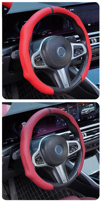 2026 NEW NAPPA Car Steering Wheel Cover Booster Cover For Ford Mustang S197 S650 Diameter 38cm Breathable Non-slip Accessories