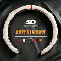 2026 NEW NAPPA Car Steering Wheel Cover Booster Cover For Ford Mustang S197 S650 Diameter 38cm Breathable Non-slip Accessories
