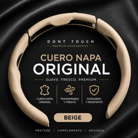 Funda de Volante Cuero Nappa – Antideslizante y Confortable