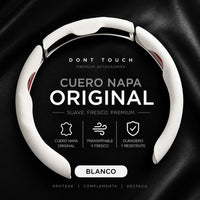 Funda de Volante Cuero Nappa – Antideslizante y Confortable