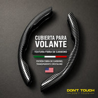 Funda Volante fibra carbon ABS premium