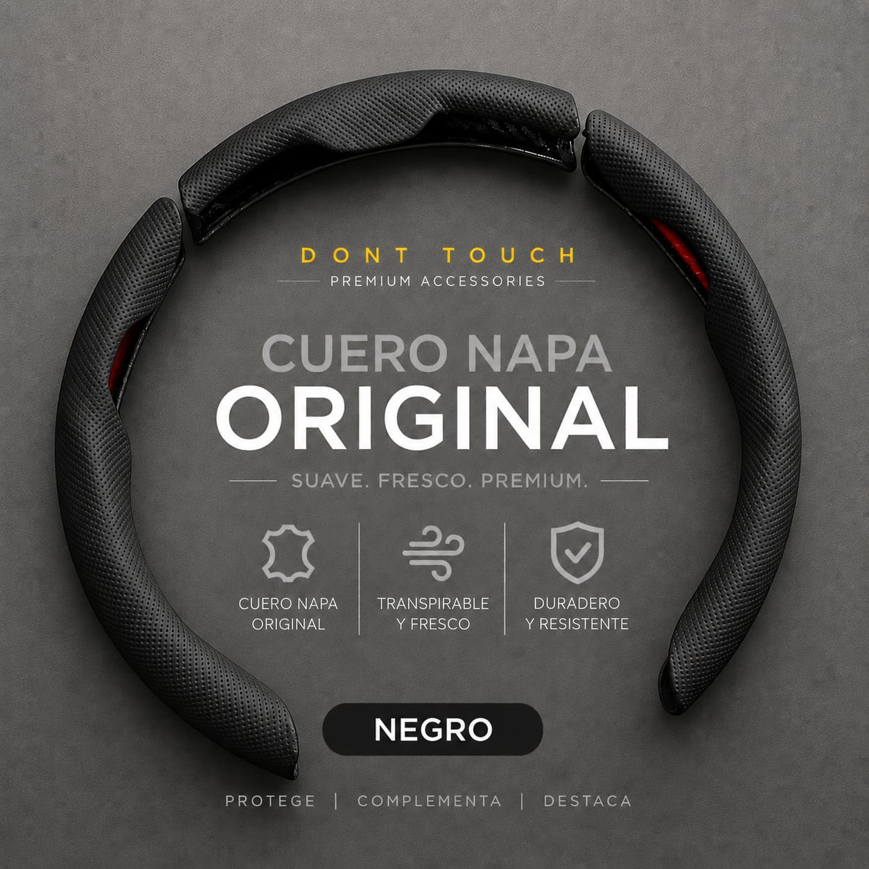 Funda Volante fibra carbon ABS premium