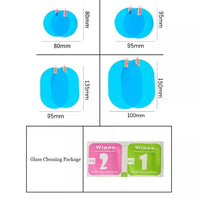 Película Impermeable espejos 2pcs