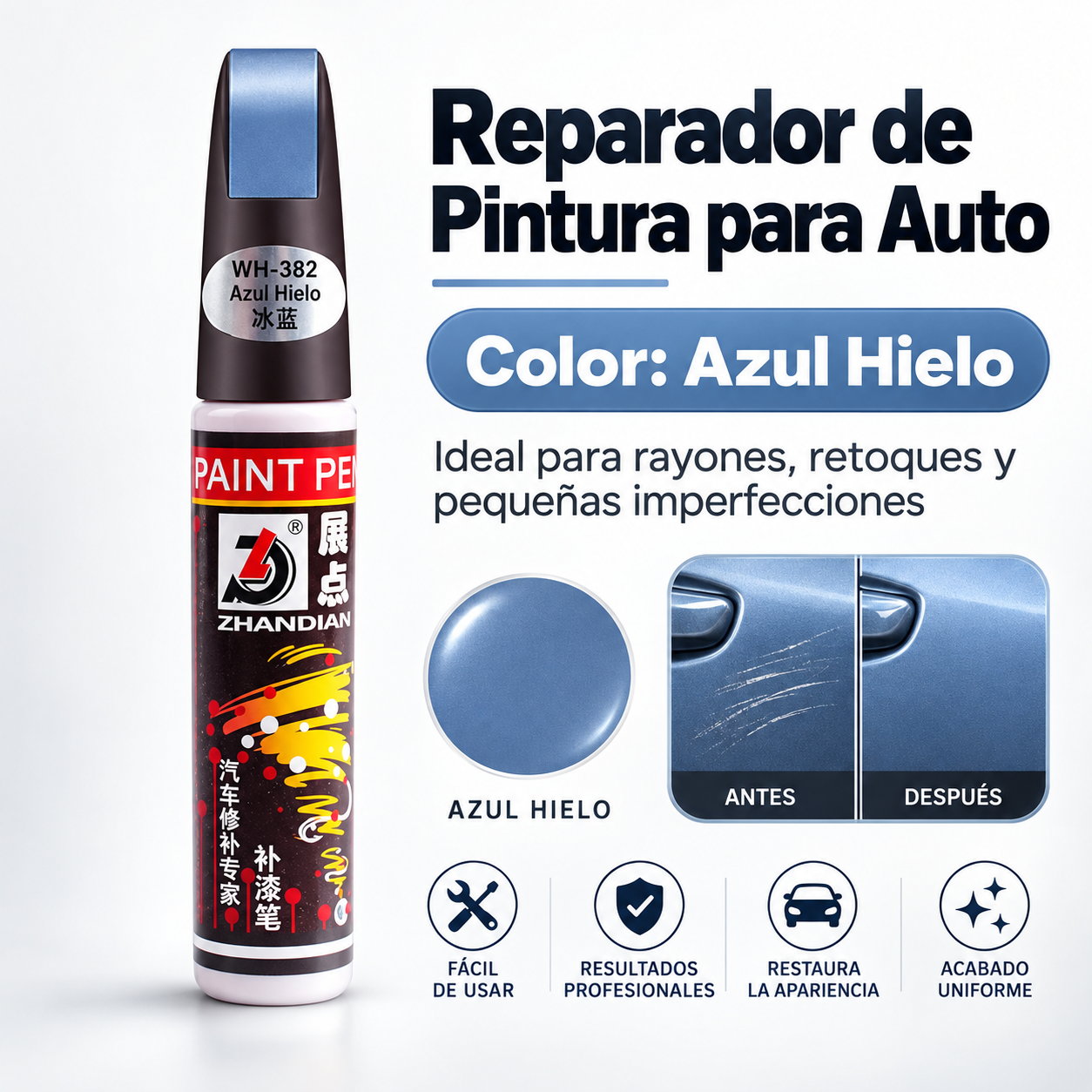Reparacion de pintura resistente al agua