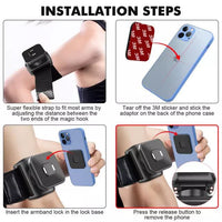 Soporte celular 2 en 1 - auto y deporte