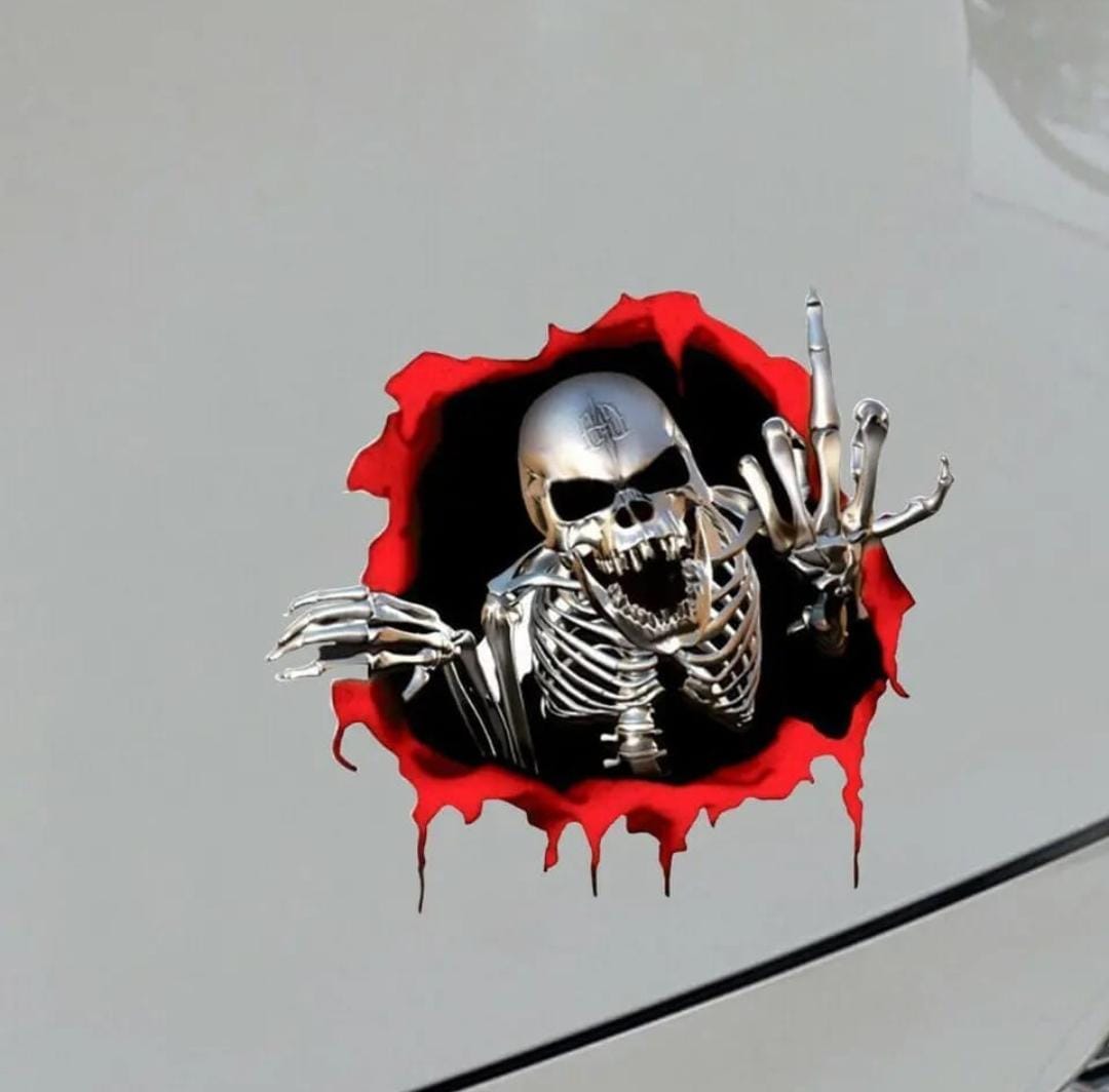 Calavera Tapa Combustible