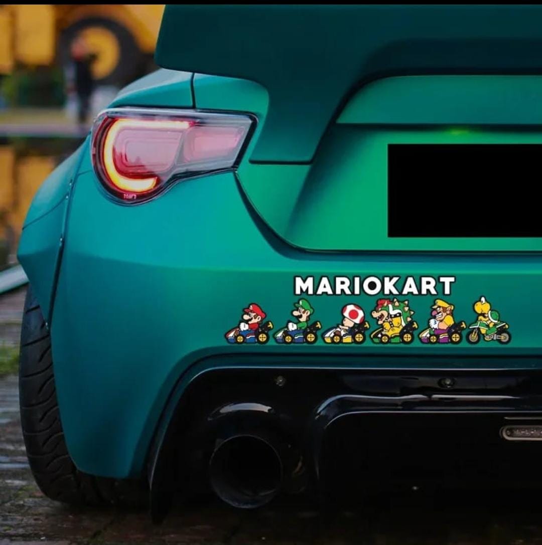 Pegatina Mario Kart