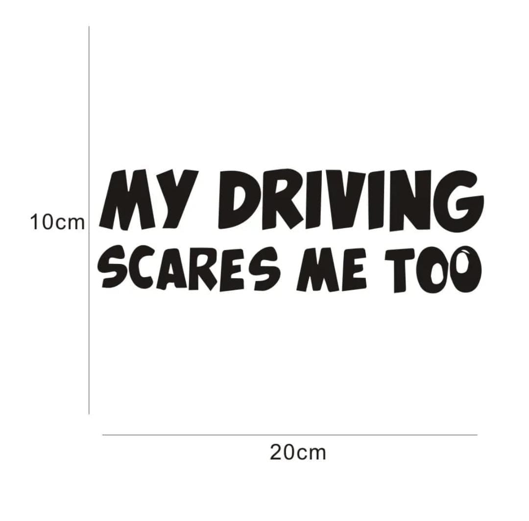 Driving Pegatina