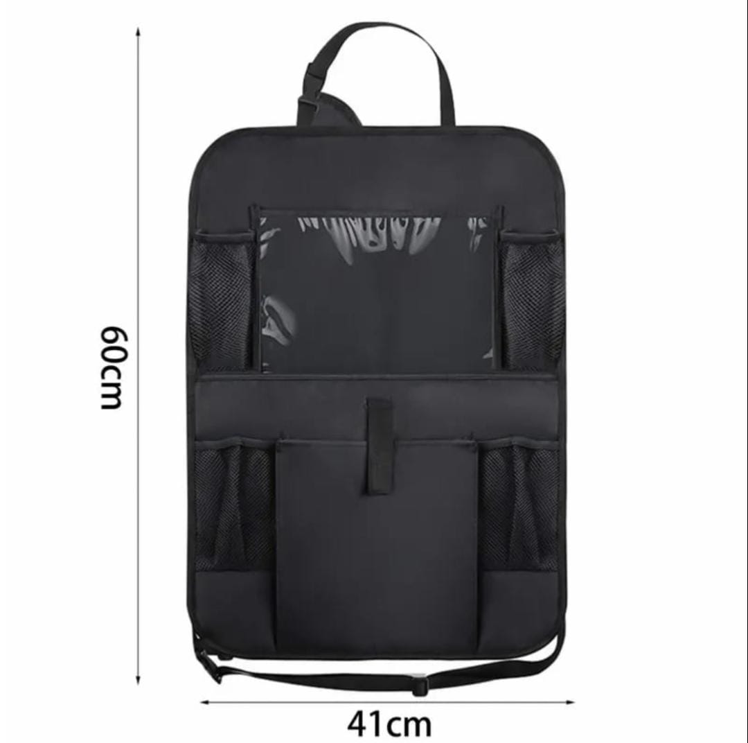 Organizador almacenamiento asiento trasero universal