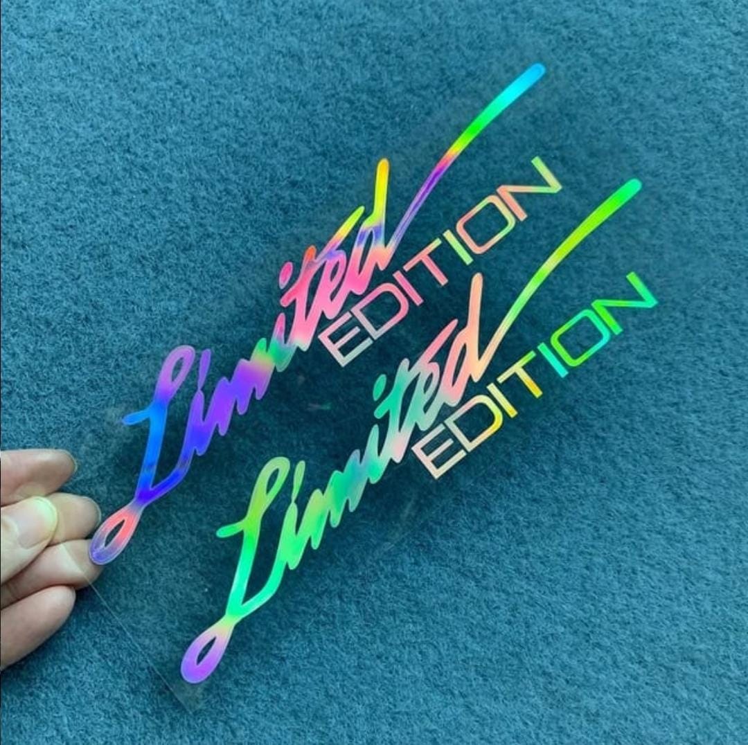 Edición Limitada- Pegatina Reflectiva