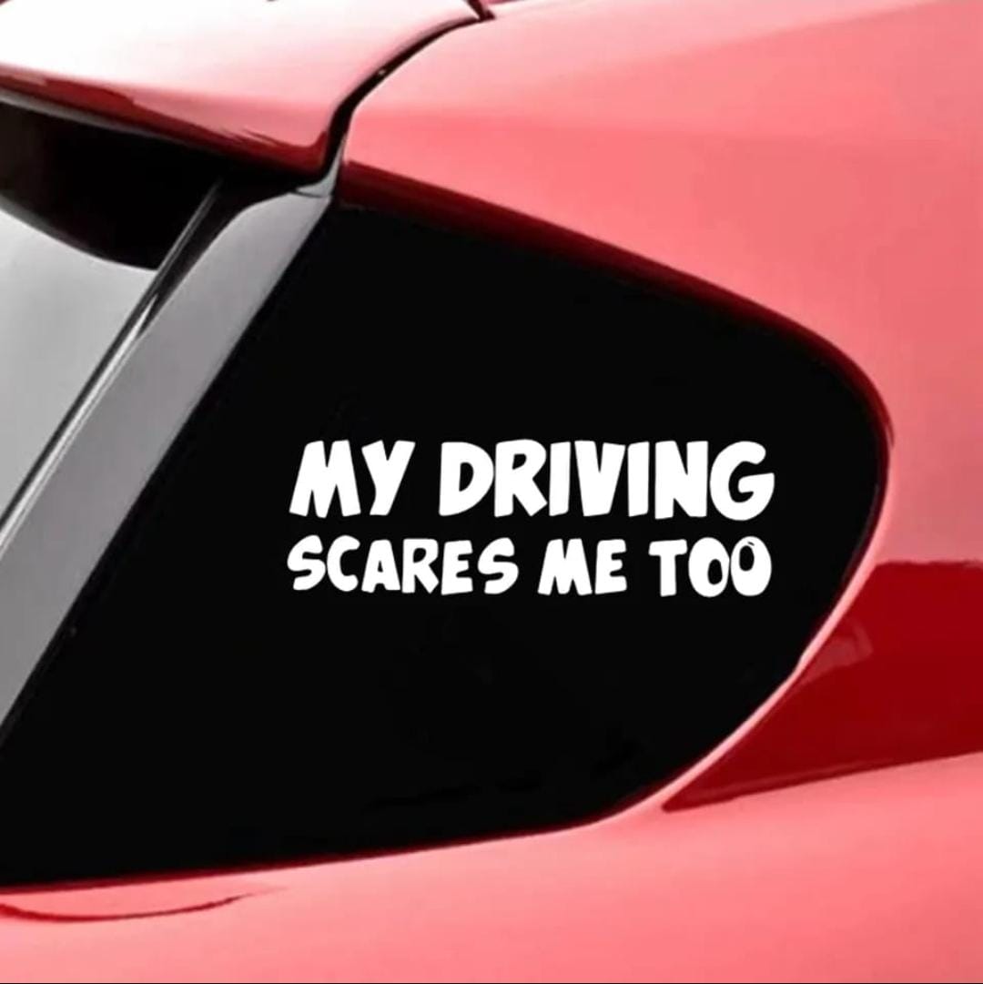 Driving Pegatina