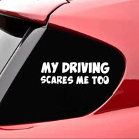 Driving Pegatina