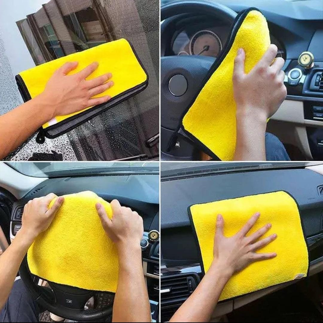 Toalla Lavado automático Microfibra Yelow