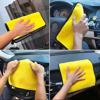 Toalla Lavado automático Microfibra Yelow