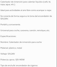 Calentador Portátil