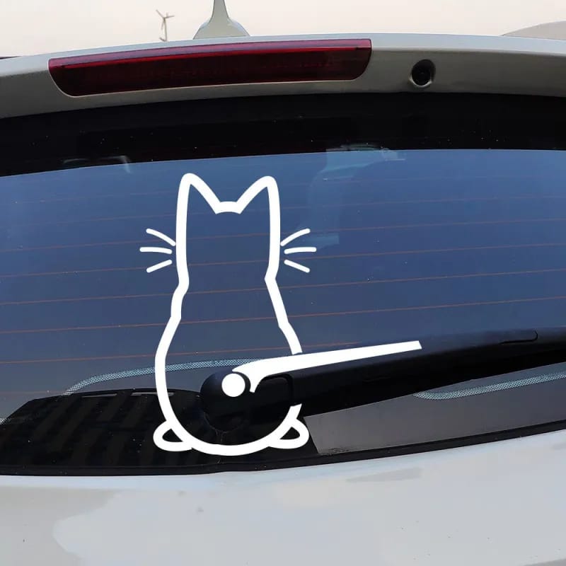 Cat Parabrisas Pegatina