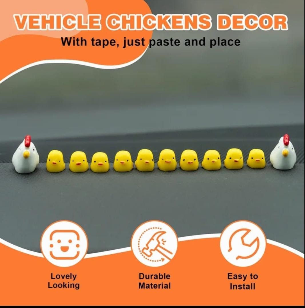 Familia Pollito Set 12pcs