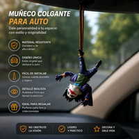 Guasón colgante de espejo retrovisor