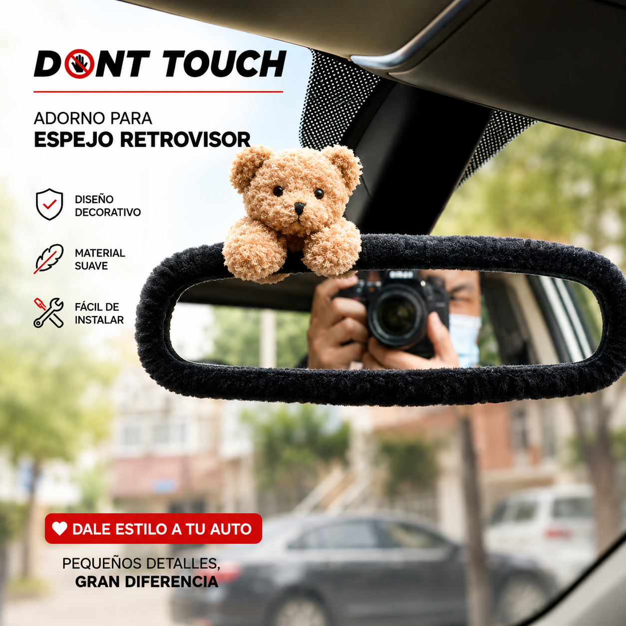 Protector Decorativo para Retrovisor de Auto