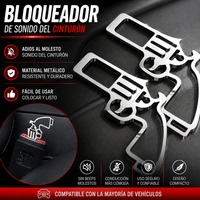 Bloqueador de Sonido Cinturon Pistola