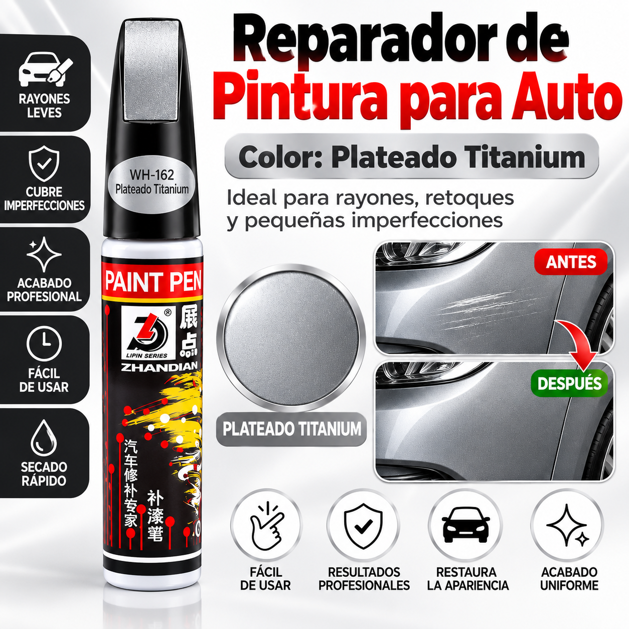 Reparacion de pintura resistente al agua
