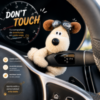 Adorno Peluche para Palanca de Auto – Diseño Tierno