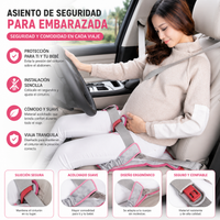 Asiento seguridad embarazada